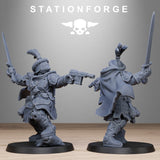 3D Printed RoyalGuard Bloodwardens by StationForge Miniatures