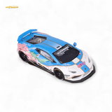 King Model Lamborghini Huracan LP610 Hatsune Blue 1:64