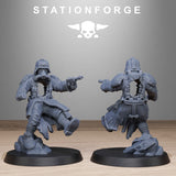 3D Printed GrimGuard Objective Markers by Stationforge Miniatures