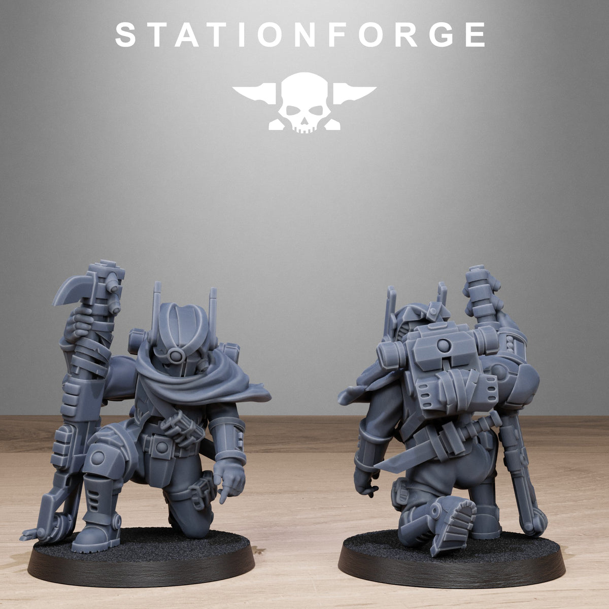 3D Printed Tarion Hunters x10 by StationForge Miniatures