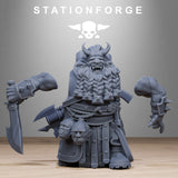 3D Printed Corrupted Guard Dwarves by StationForge Miniatures