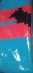 Socks - 8-Bit Batman Socks (Blue & Red, GameStop Exclusive)