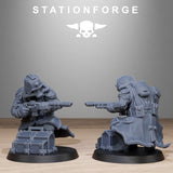 3D Printed Grimguard Radioactive Mutants by StationForge Miniatures