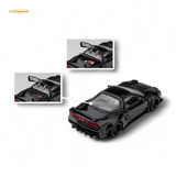 Microturbo NSX-R WideBody - Gloss Black 1:64