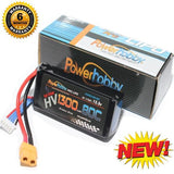 Powerhobby 4S High Voltage 15.2V 1300mAh 80C Lipo Battery w XT60 Connector HV