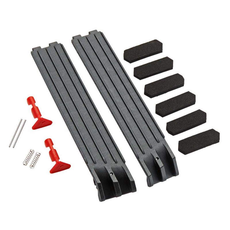 ARRMA ARAC3080 Battery Door/Release Set 2 Nero
