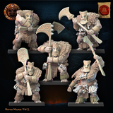 3D Printed Roroa Khans Tiki Regiment by Lost Kingdom Miniatures
