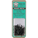 Kadee 153-25 HO Bulk Pack Scale Head - Short Whisker Couplers x 25