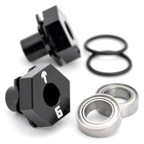 1up Racing DirectHex Hub Axles - AE TC8