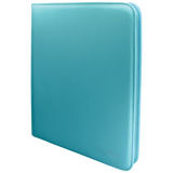 Vivid 12-Pocket Zippered PRO-Binder (Light Blue)