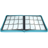 Vivid 12-Pocket Zippered PRO-Binder (Light Blue)