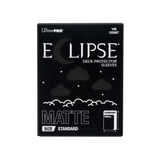 ECLIPSE® Matte Standard DECK PROTECTOR® Sleeves: Jet Black - 105ct