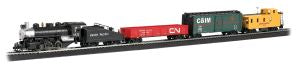 BACHMANN BAC00692 HO UP Pacific Flyer Steam Freight Set/0-6-0