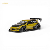 DCM Kevmannz Civic EG Ver.1 Gold Carbon Fiber Long Tail 1:64