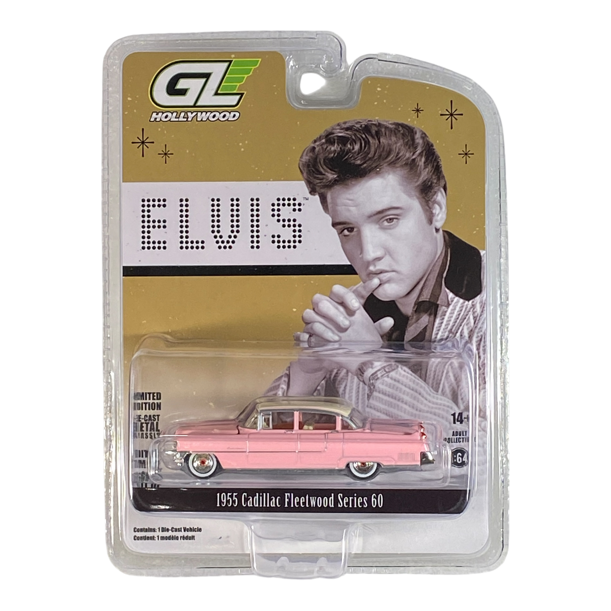 GreenLight 1955 Cadillac Fleetwood Series 60 (Elvis) Hollywood Series