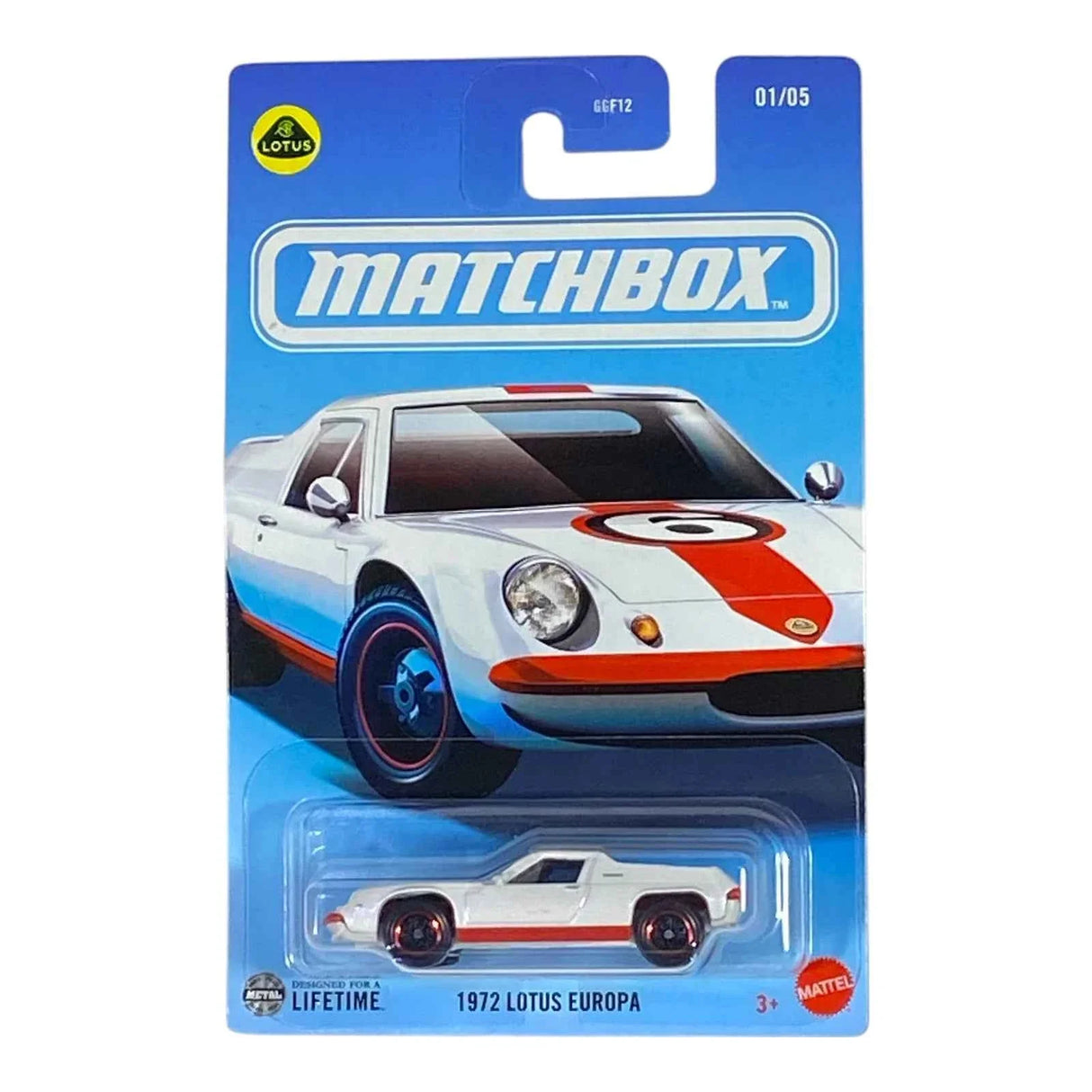 Matchbox 1972 Lotus Europa | Matchbox Series 01/05