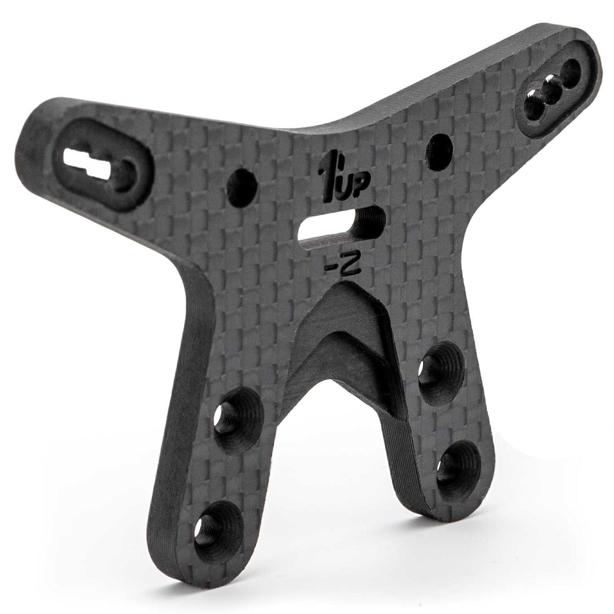 1up Racing CF1 -2mm Front Shock Tower - AE RC10B7.1