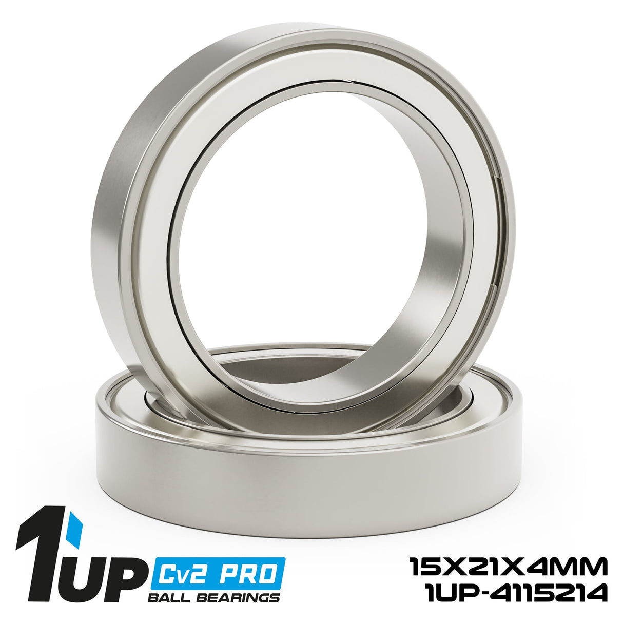 1up Racing Cv2 Pro Hybrid-Ceramic Ball Bearings