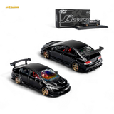 Microturbo FD2 J'S Racing Metallic Black 1:64