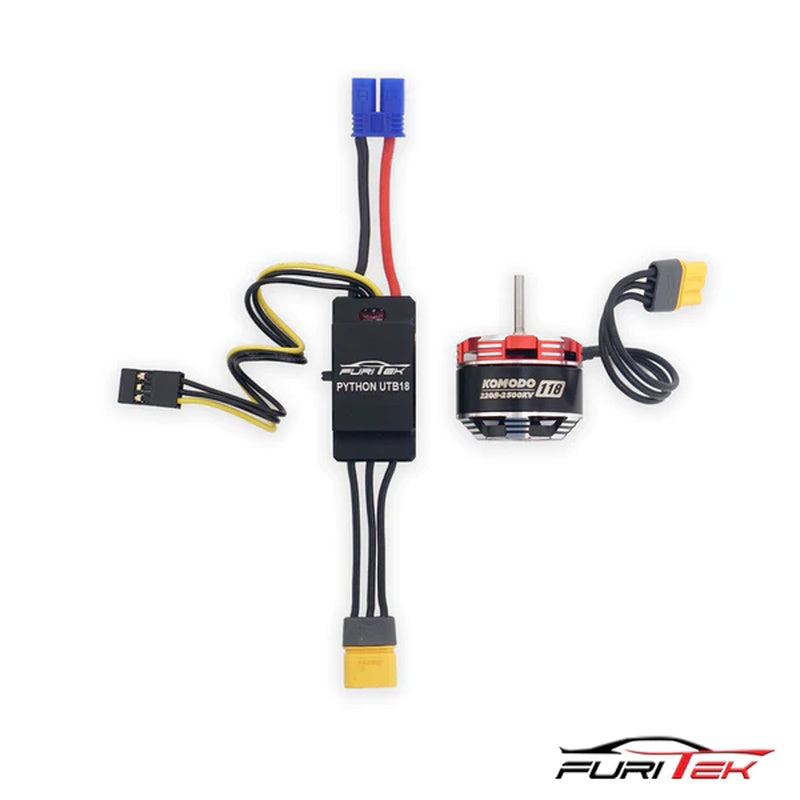 FURITEK FUR-2340 TORPEDO UTB18 BRUSHLESS POWER SYSTEM FOR AXIAL UTB18 CAPRA