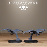 3D Printed Solaris Dragon Squad by StationForge Miniatures