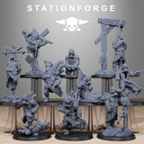 3D Printed GrimGuard Objective Markers by Stationforge Miniatures