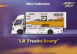 MicroTurbo Hino 300 LBWK Silhouette Lighting #23 1:64