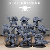 3D Printed Orkaz Bros Infantry by StationForge Miniatures
