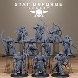 3D Printed Solaris Archers by Stationforge Miniatures