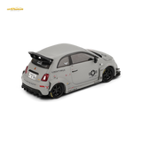 Mini-GT Abarth 595 LB-WORKS x Abas Works Grey 1:64