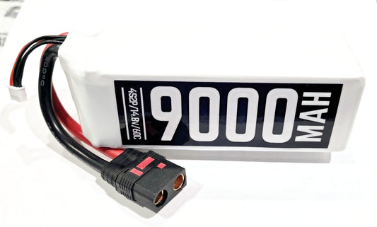 Batteries Lipo AZURE RACING SERIES 4s 9000 Mah *COMPÉTITION*