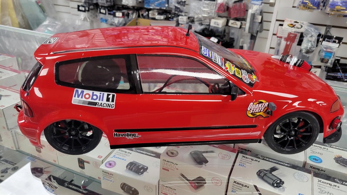 IRonManRc Custom Red Honda Civic