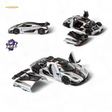 Demon King Agera ONE:1 Silver 1:64