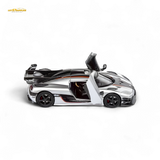 Demon King Agera ONE:1 Silver 1:64