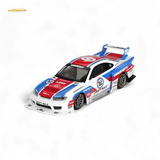 (Pre-Order) Mini-GT Nissan S15 Silvia LBWK 1:64
