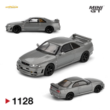 (Pre-Order) Mini GT Nissan Skyline GT-R NISMO BCNR33 CRS Version Dark Metal Gray 1:64