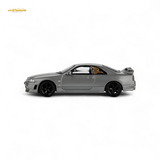 (Pre-Order) Mini GT Nissan Skyline GT-R NISMO BCNR33 CRS Version Dark Metal Gray 1:64