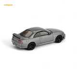 (Pre-Order) Mini GT Nissan Skyline GT-R NISMO BCNR33 CRS Version Dark Metal Gray 1:64
