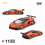 (Pre-Order) Mini GT Lamborghini Aventador Orange 1:64