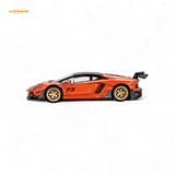 (Pre-Order) Mini GT Lamborghini Aventador Orange 1:64