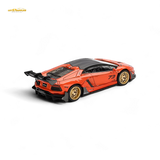 (Pre-Order) Mini GT Lamborghini Aventador Orange 1:64