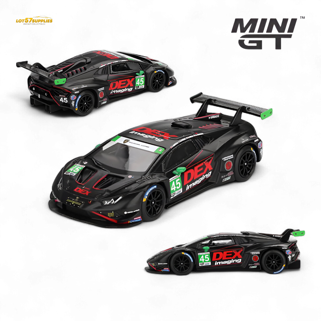 (Pre-Order) MiniGT Lamborghini Huracan STO2 LB 645 DEX Imaging 1:64