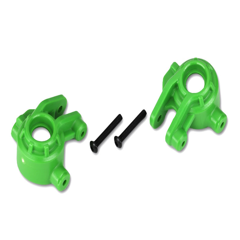 Traxxas 9037G Steering Blocks Extreme Heavy Duty Green: 4x4 Hoss/Rustler/Slash