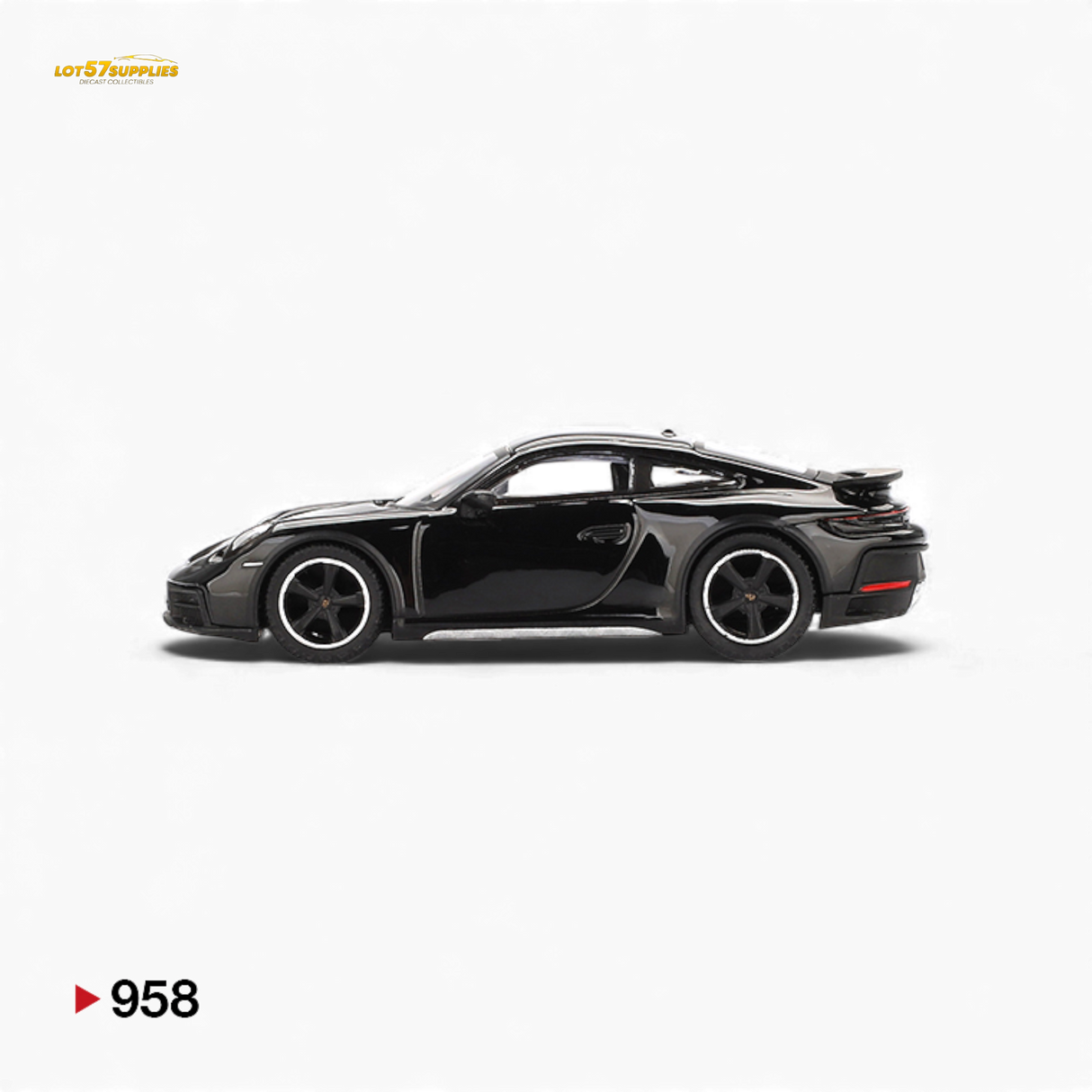Mini GT Porsche 911 Dakar Black 1:64