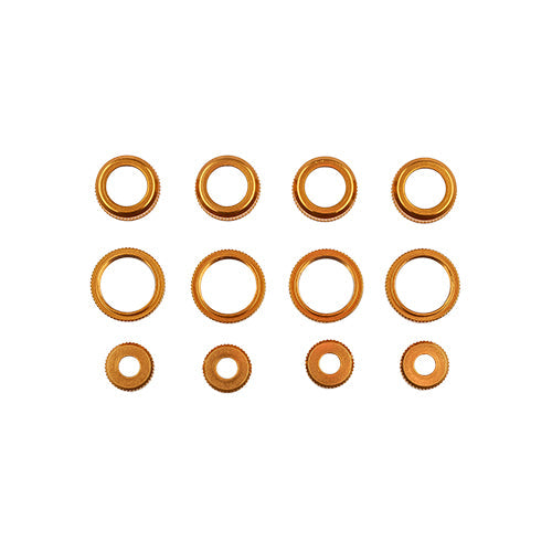 Team Associated ASC21911 Aluminum Shock Caps Collars