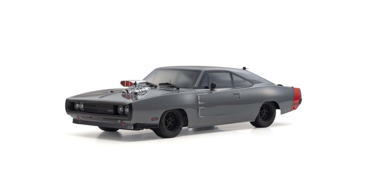 KYOSHO 1/10 Scale Radio Controlled Electric Powered 4WD FAZER Mk2 FZ02L VE Series Readyset 1970 Dodge Charger Supercharged VE Gray 34492T1C