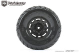 Powerhobby PHB3103CBMSGN Rockform 1/10 SC Belted Tires (2) with Removable Hex Wheels