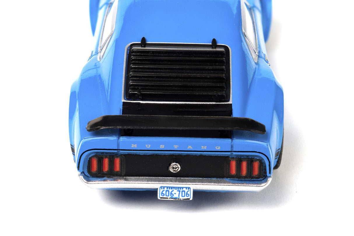 AFX 22026 Ford Mustang Boss 302 Blue MegeG+ Mega G+ Ho slot car AFX22026