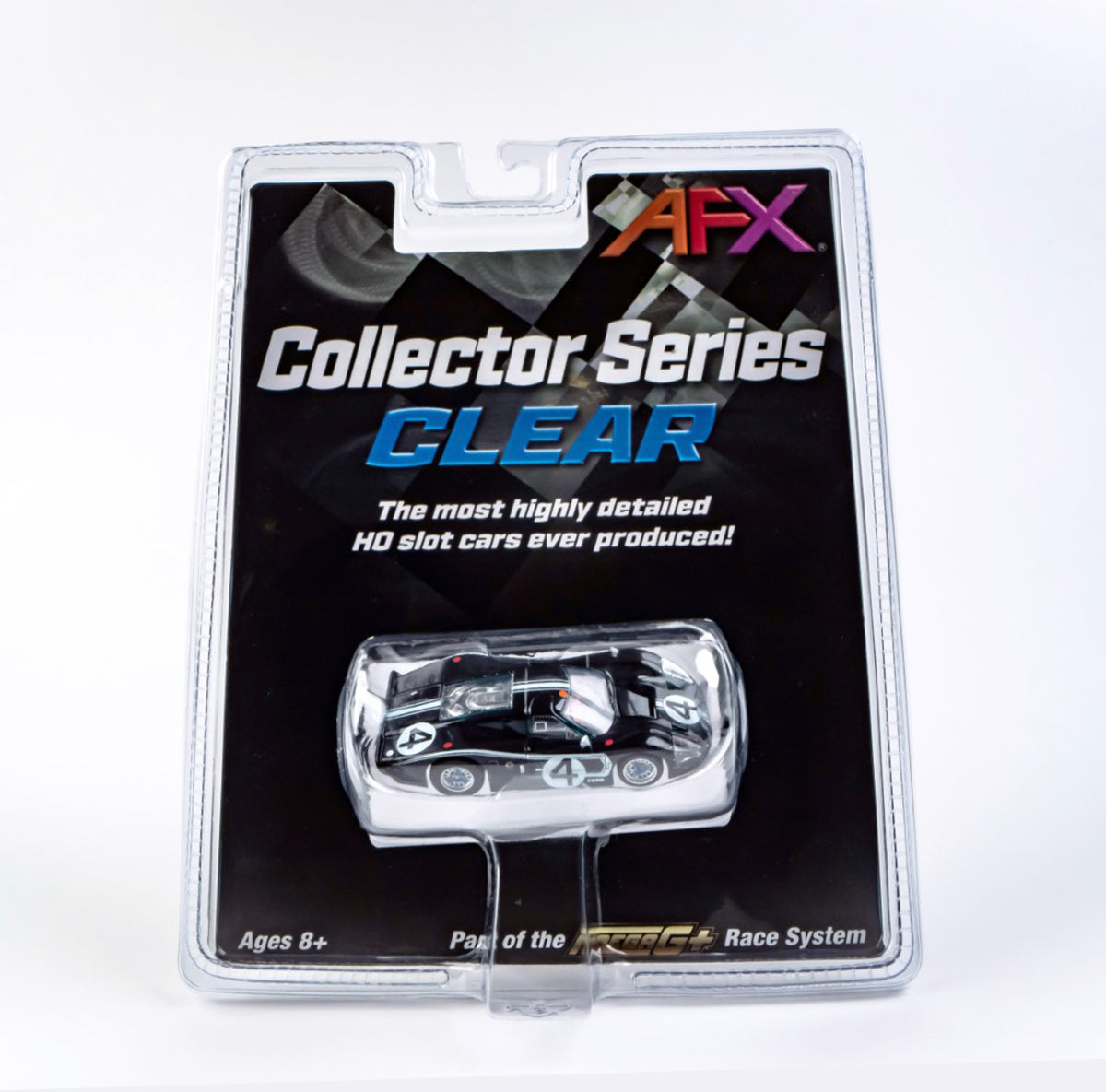 AFX Ford GT40 Mark IV #4 Le Mans HO scale slot Car MegaG+ 22048