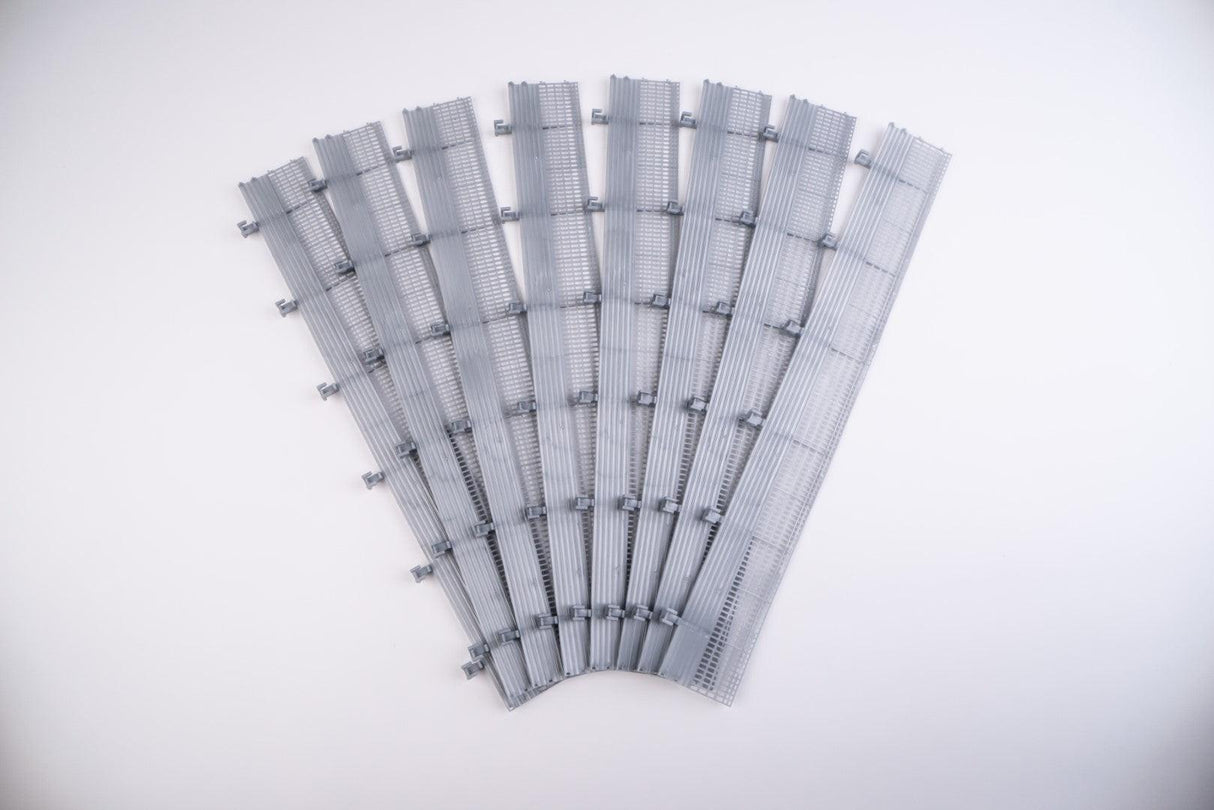 AFX Racing 22054 Catch Fence 14" Sections 8pcs HO Slot Car Track Accessories